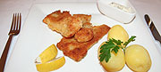 Beispiel Mittagstisch: Backfisch (Foto: MartiN Schmitz)